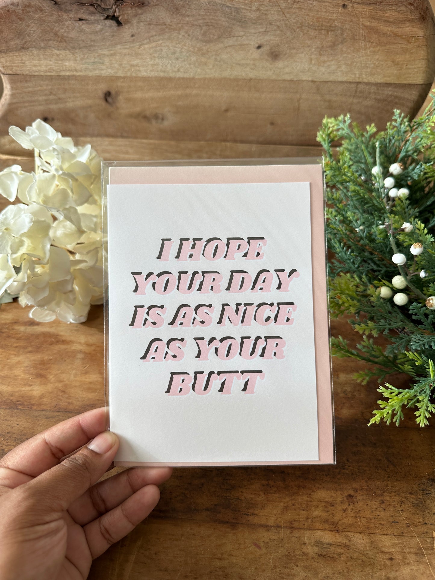 Nice Butt Card