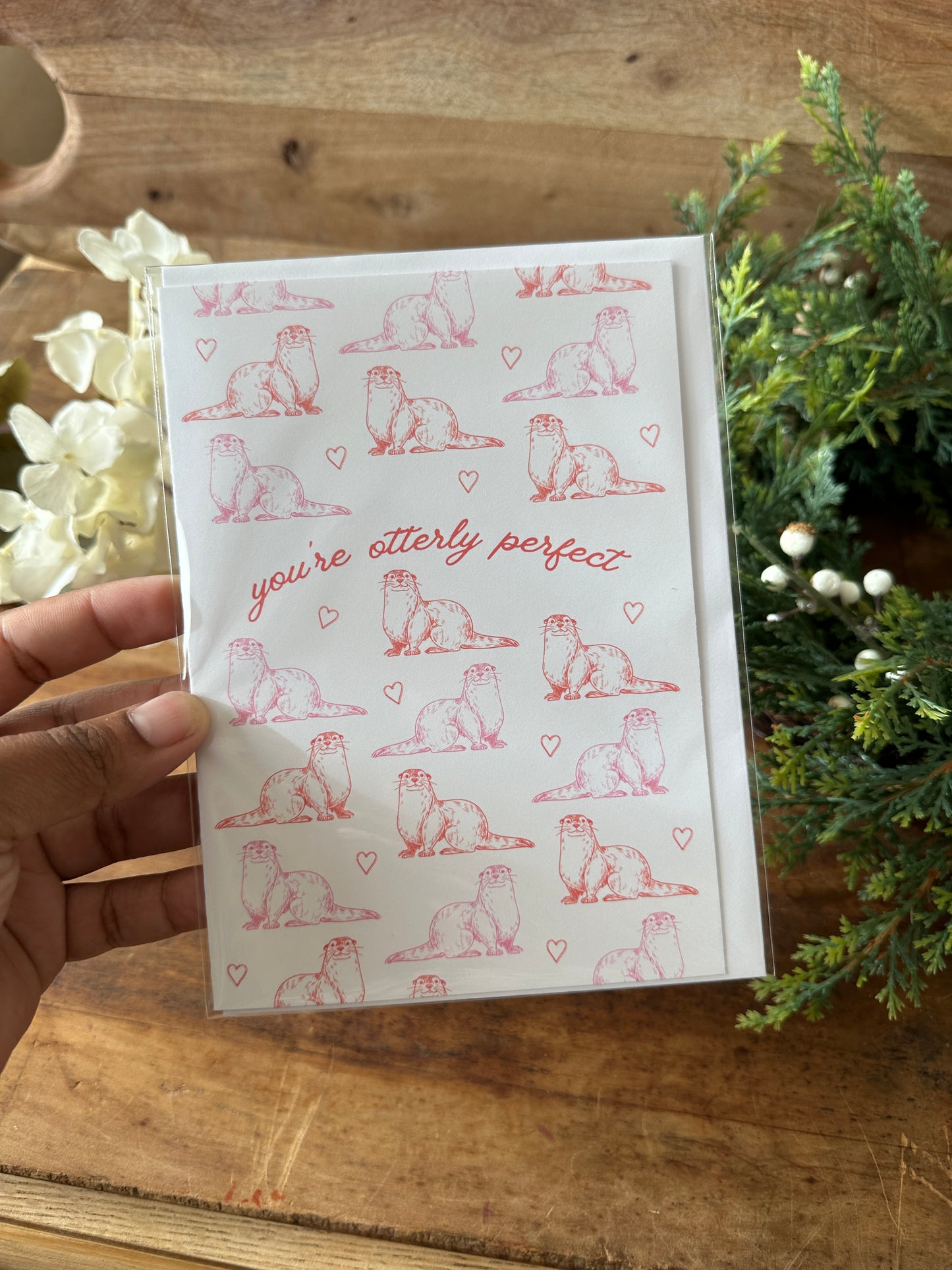 You’re Otterly Perfect Card