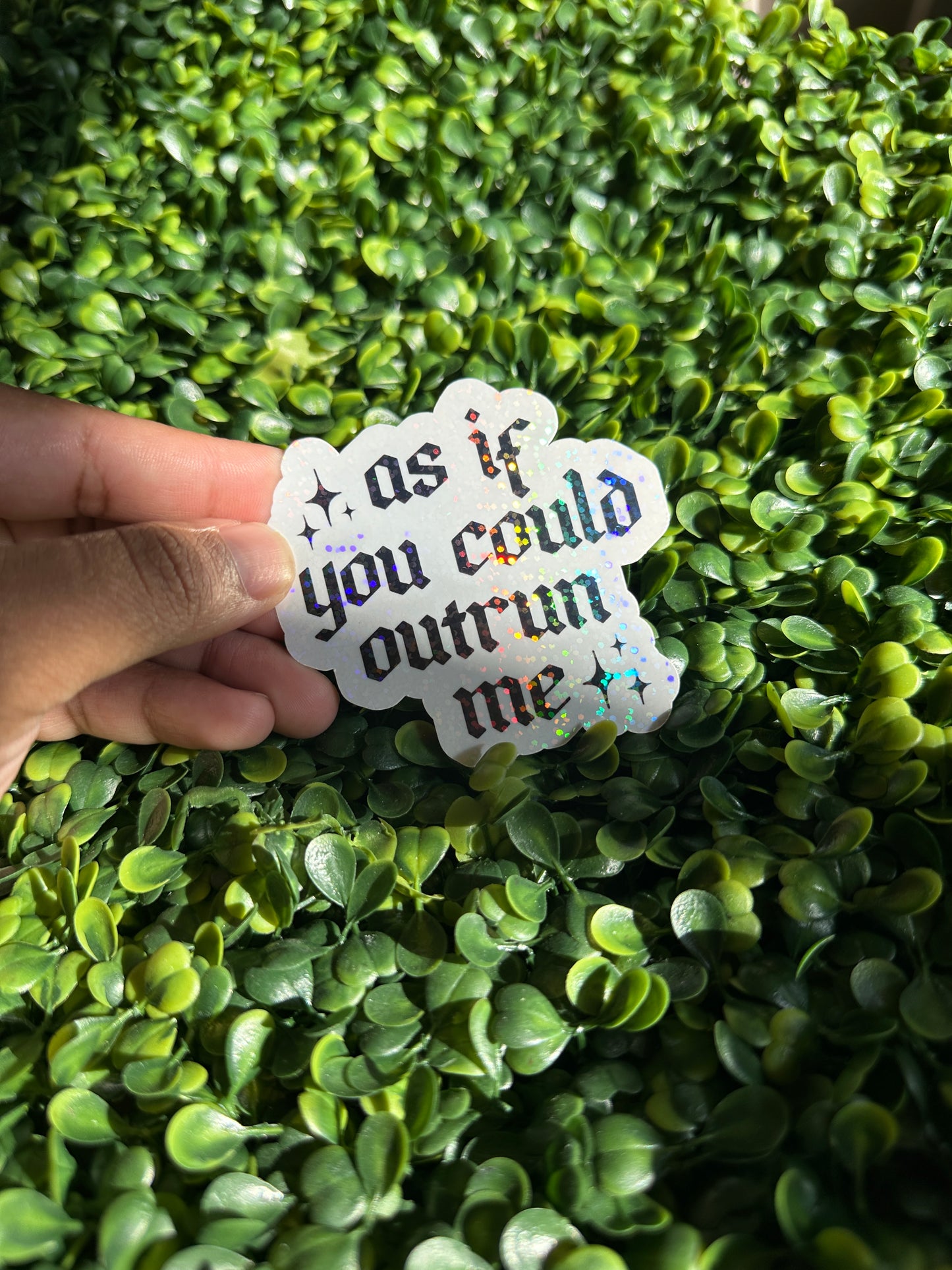 As If Sticker