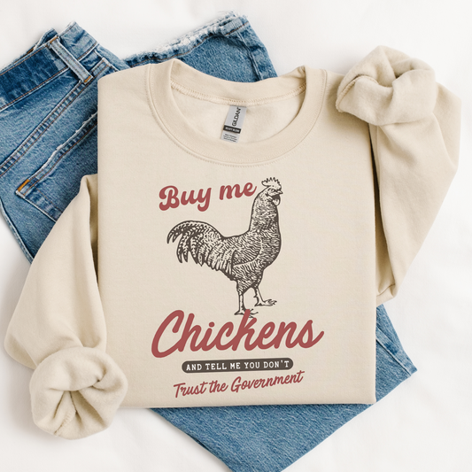 Government Chicken Crewneck