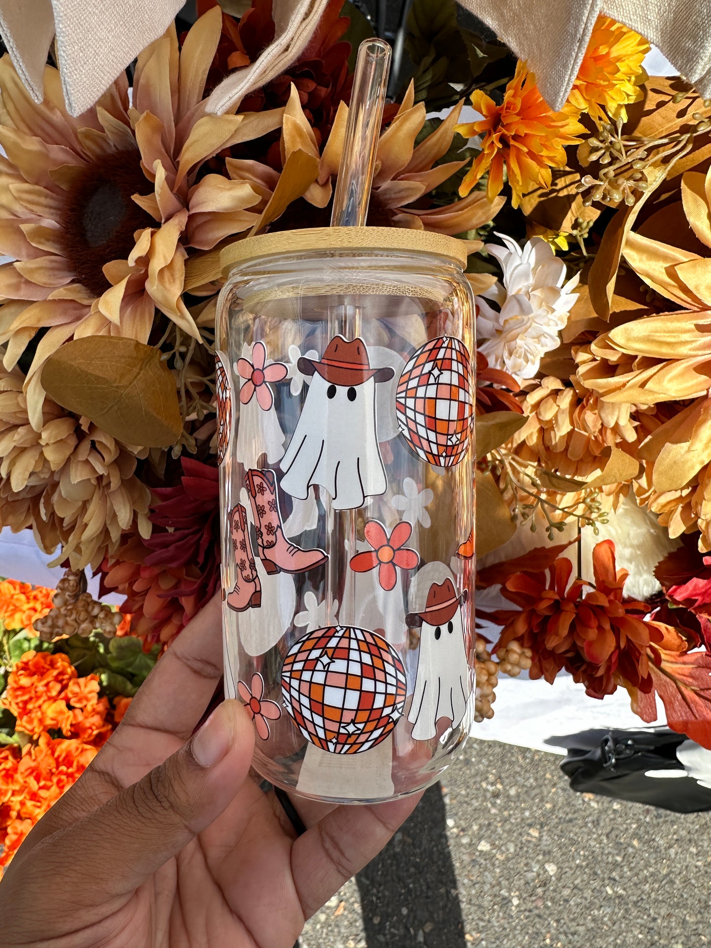 Western Ghostie Glass Can