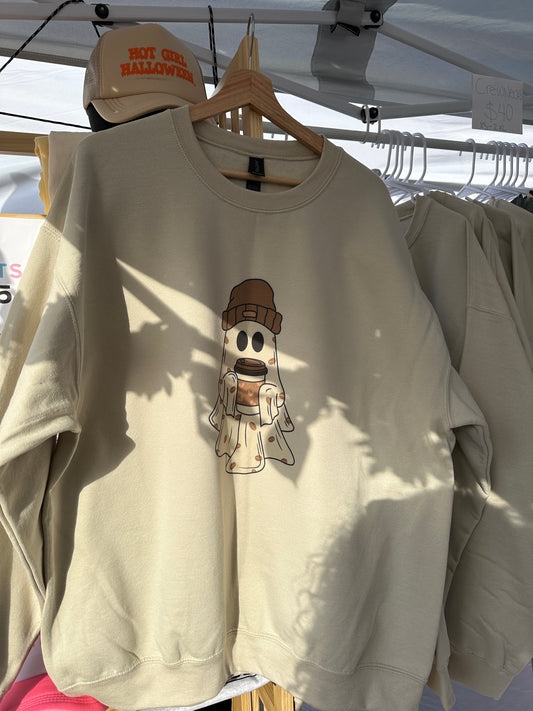 Coffee Ghost Crewneck