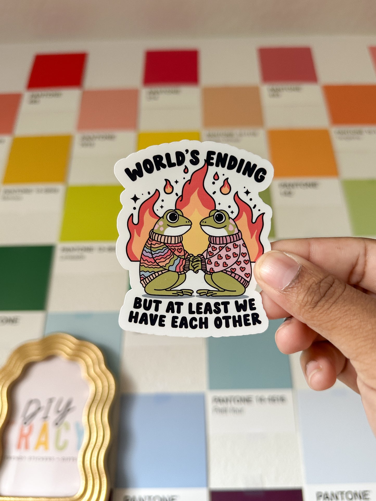 World’s Ending Sticker