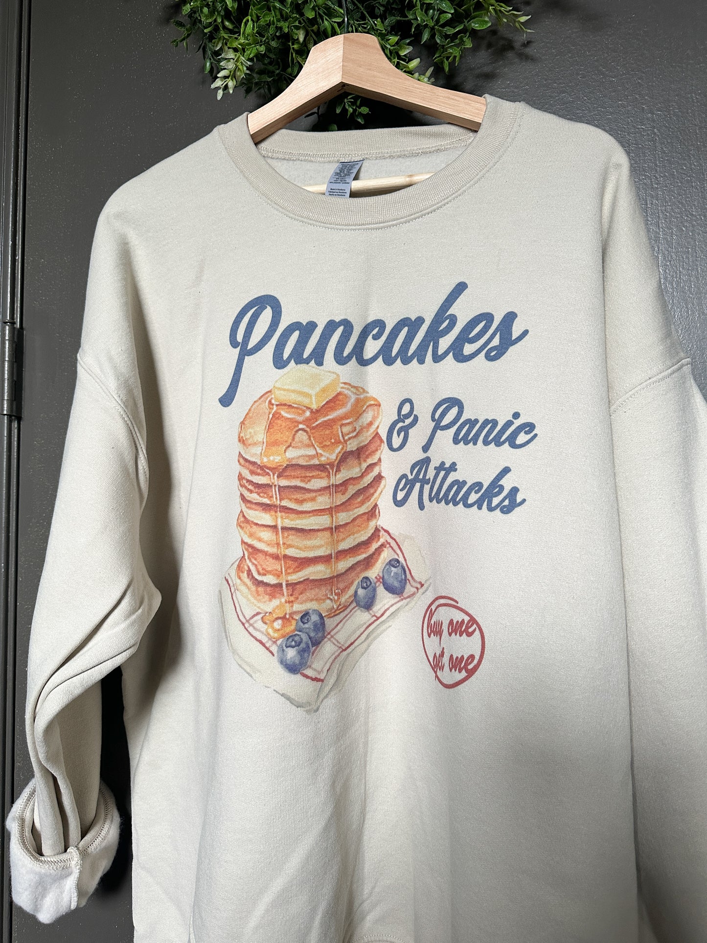 Pancakes & Panic Crewneck