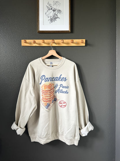 Pancakes & Panic Crewneck