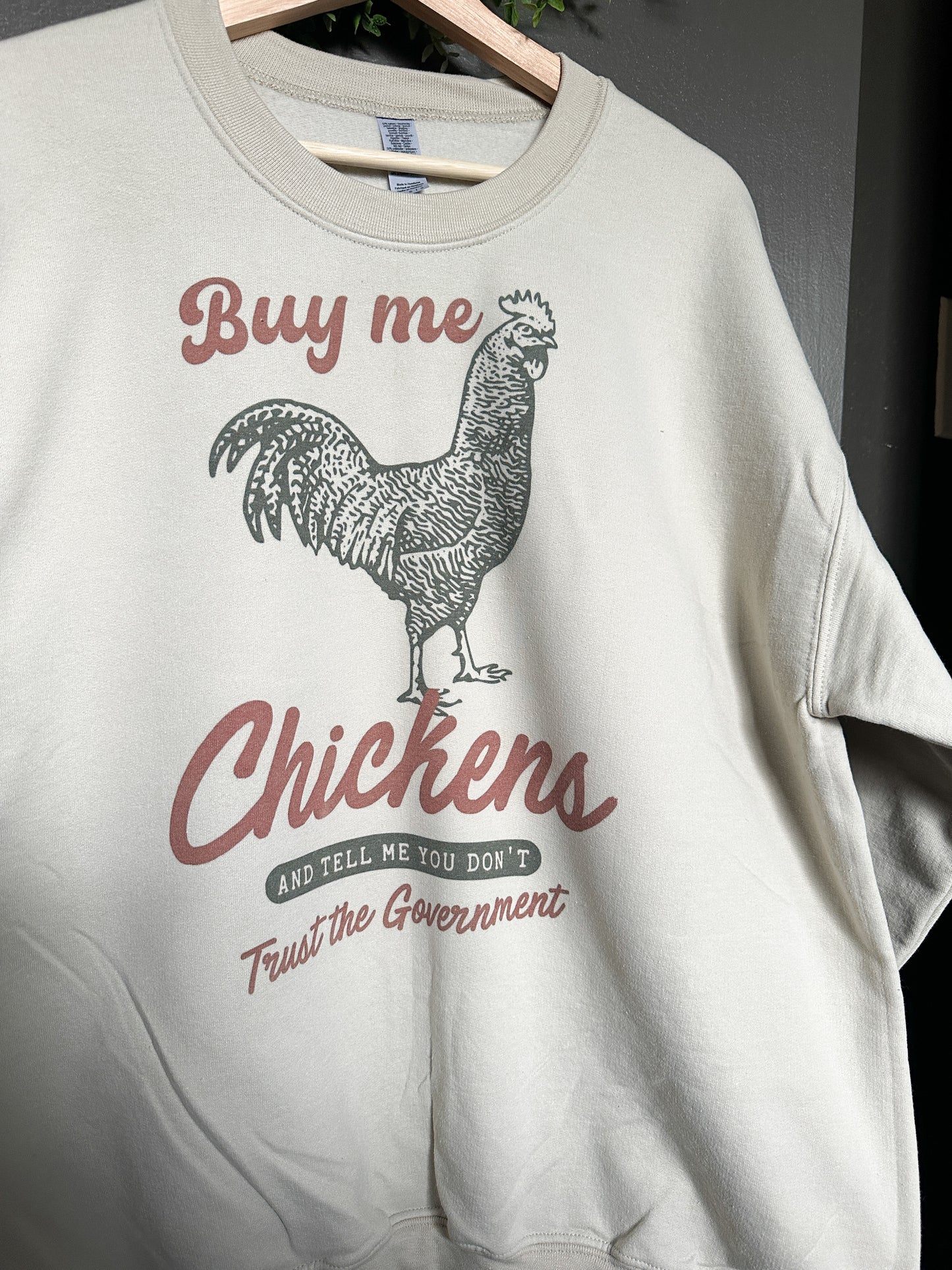 Government Chicken Crewneck