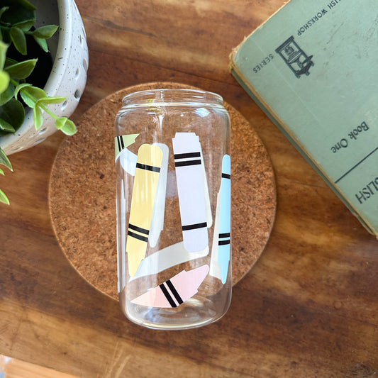 Pastel Crayons Cup