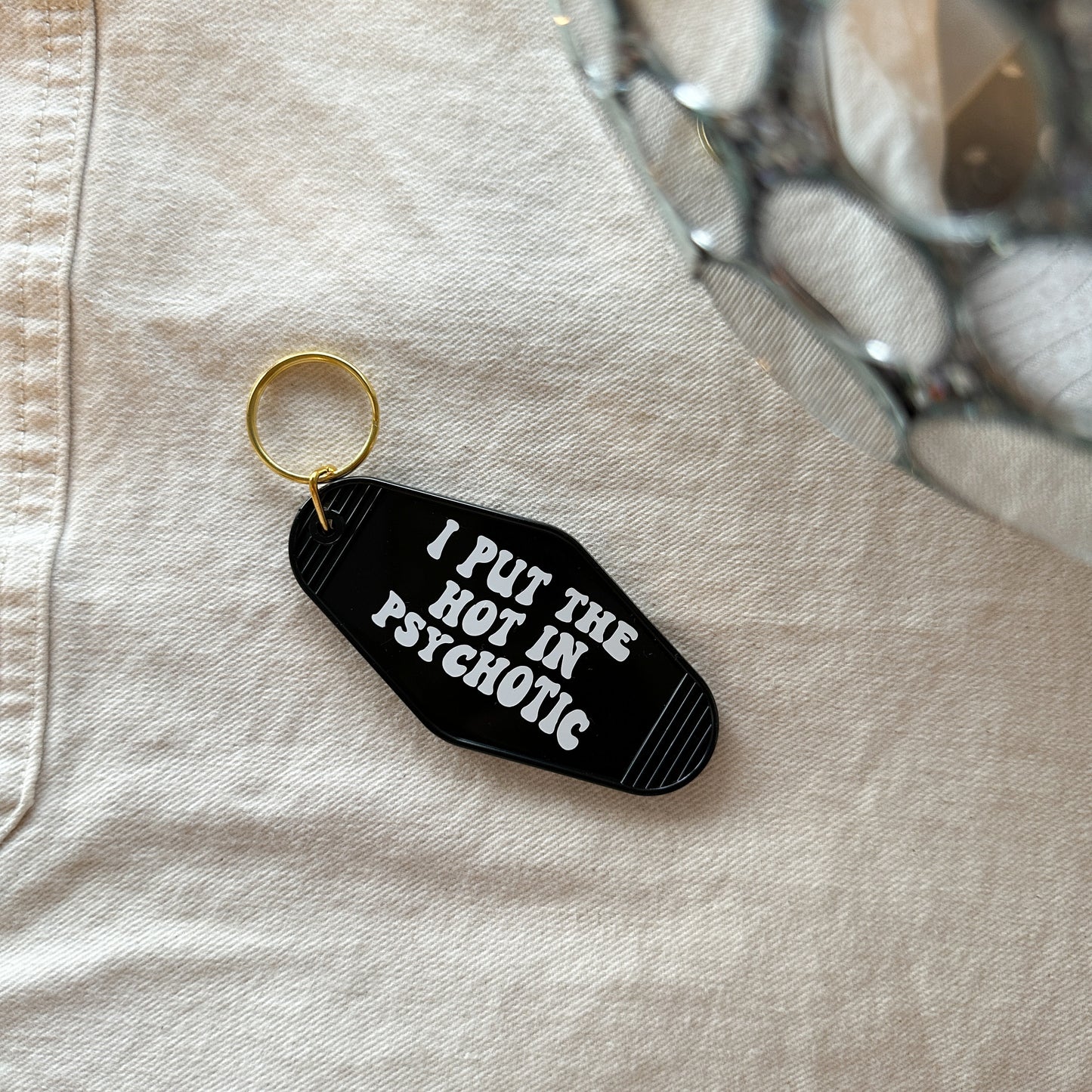 Psychotic Motel Keychain