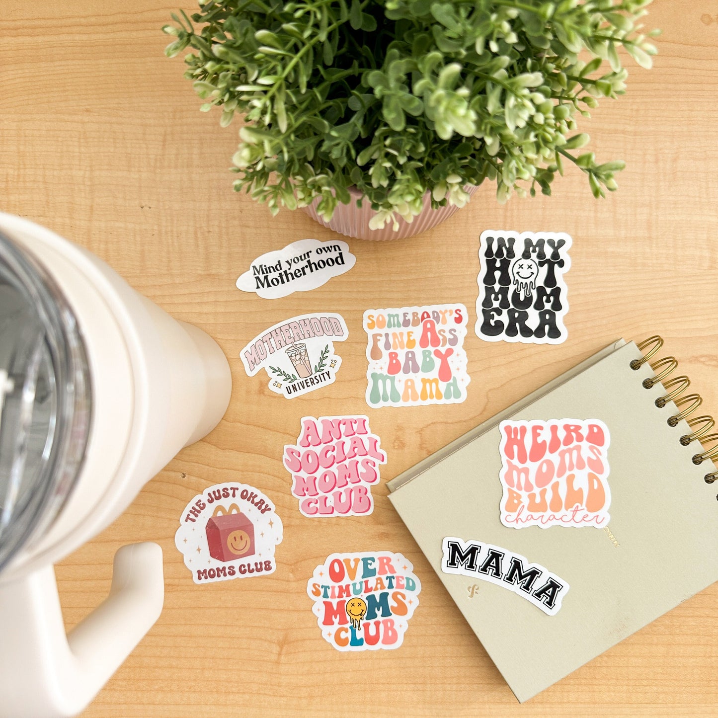 Mom's Club Sticker Bundle