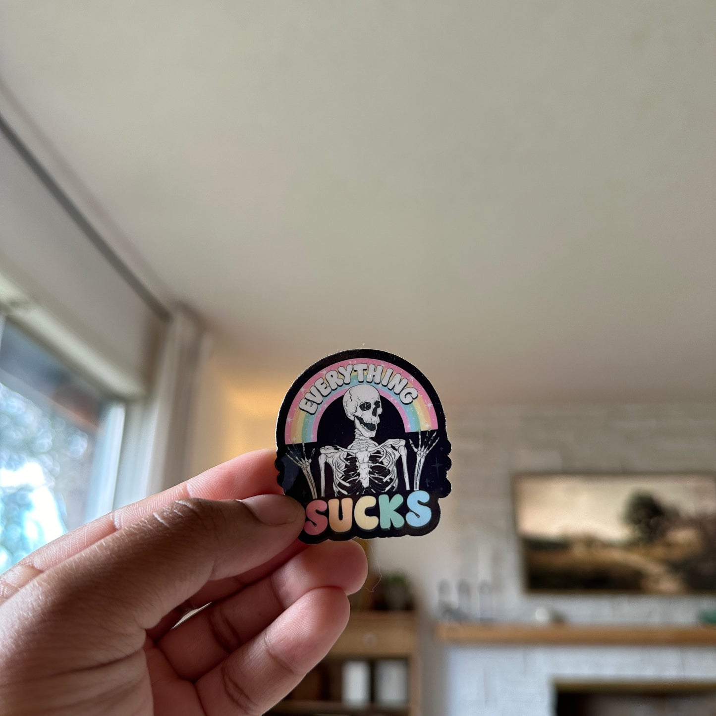 Everything Sucks Sticker